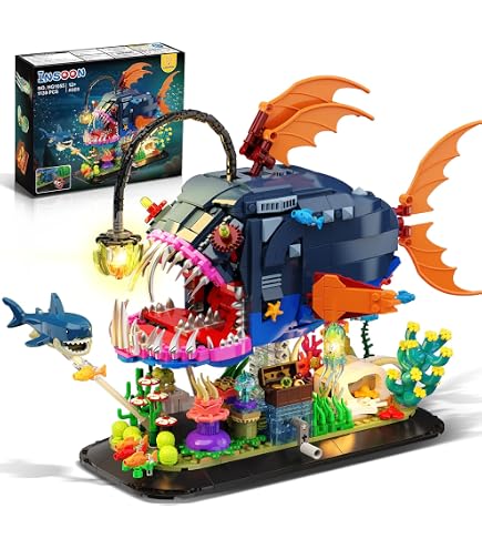 Amazon.com: GXJTYYBS Mechanical Seahorse Building Set Model STEM